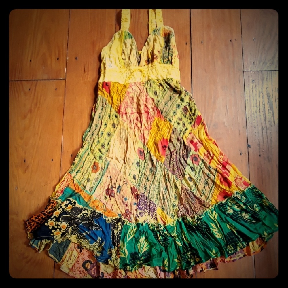 Patchwork dress